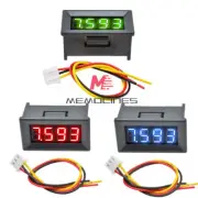 1-10PCS 0.36" Digital LED Panel Display 4-Bit DC0-100V Voltmeter Meter Tester US
