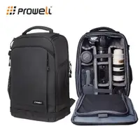 在飛比找ETMall東森購物網優惠-Prowell相機包雙肩多功能大容量佳能單反背包快取休閑輕便
