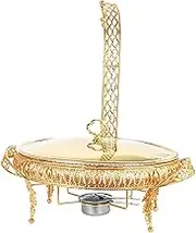 Generic Buffet Warming Tray Set, Multi-Purpose Food Tray with Hanging Hooks, Buffet Server Warming Tray for Hotel Parties and Self-Service Meals, 3L