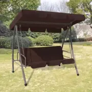 Convertible Swing Bench With Canopy 2 Person Outdoor Hammock Chair Lounger Bed