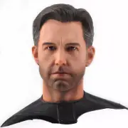 1/6 Male Head Sculpt heroesCelebrity Ben Affleck with Collar For 12inch Doll