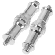 2 Pcs Tripod Mount Screw Light Stand Accessories Camera Screw Adapter