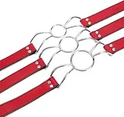 Sex Bondage Multi-Size Ring Gag Bondage Mouth Gags With O-Ring Flirting BDSM Adult Erotic Sex Toys For Couples for Couples on Bed Restraints Toys