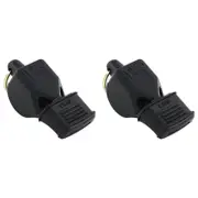 2PK Fox 40 Summit Classic CMG Whistle Outdoor Sports Accessory Black