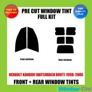 For Renault Kangoo (Hatch boot) 1998-07 Full Pre Cut Window Tint Kit Film Film