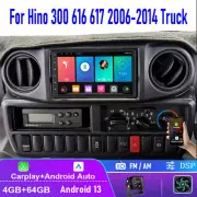 For Truck Hino 300 616 617 2006-2014 Apple Carplay Android Auto Head Unit Radio