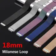 18mm Magnetic Milanese Watch Band Strap For Garmin Vivoactive 4S Move 3S Venu 2S