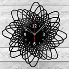 Vinyl Clock Abstract Vinyl Record Wall Clock Home Art Decor Handmade 6880