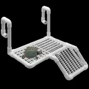Hanging Turtle Basking Platform, Plastic Turtle Dock Basking Area Reptile Fl