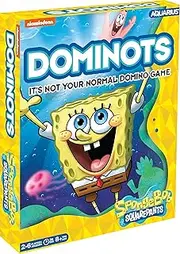 Aquarius Spongebob Squarepants Dominots Tile Game