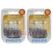 2 pc Philips Brake Light Bulbs for Mazda B2300 B2500 B3000 B4000 Navajo zc (for: Mazda)