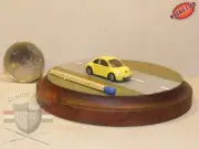 Volkswagen Beetle N-scale 1:160 vehicle Hand-painted Metal Model