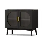 ALFORDSON Sideboard Buffet Cabinet Storage Black