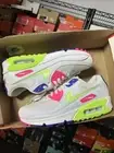 Nike Air Max 90 “White Indigo Burst Volt” Size 7 DH0250-100