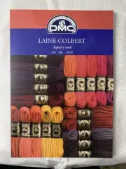 DMC Tapestry Wool Colour Card Actual Wool, Laine Colbert Chart W125A