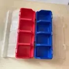 Tool Part Container Case Plastic Storage Case Potable Organizer Box Household