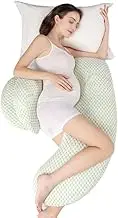 Pregnancy Pillow wedge for maternity Portable maternity pillow with Removable and Adjustable Cover, Support Pillow for Hip, Back, Leg, Pregnancy Pillow for body