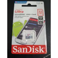 在飛比找蝦皮購物優惠-SanDisk Ulitra microSDHC C10記憶