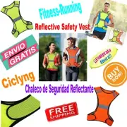 SECURE Reflective Protective Vest Running Jogging Cycling Jogging ROAD SAFETY