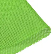 Speaker Grill Cloth 1x1.45M Polyester Fiber Stereo Mesh Fabric Green