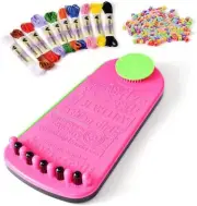 DIY Arts and Crafts Jewelry String Maker Kit, Craft Kit, Friendship Bracelet