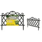 1pce Connectable Lattice for Herb, Plant, Flower Garden 47x36cm Mini Fence