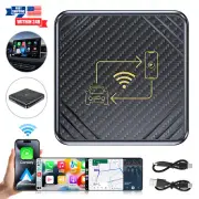 For OEM Wired Cars To Wireless CarPlay Android Auto USB-C Adapter Plug&Play