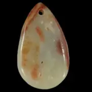 E16816# Natural Beautiful Multi-color Amazonite Pendant Bead Gemstone 1 Pcs