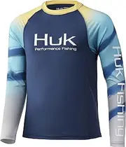 [HUK] Kids' Standard Double Header Long Sleeve Shirt +Sun Protection