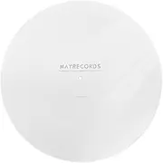 sdroceRyaM Acrylic Turntable Platter Mat, 12 Inches Acrylic Slipmat for Vinyl LP Record Players Anti-Static Slipmat, Reduces Vibrations & Improved Sound Clarity (White)