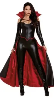 Women's Vampire Costume, Gothic Halloween Vampire Costume, Princess of Darkness