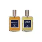 2 x 100ml (Patchouli + Wild Musk) Perfume Fragance Deo Parfum Essencia do Brasil