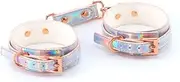 Cosmo Bondage Holographic Rainbow Wrist Cuffs