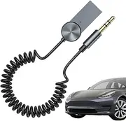 Car Wireless Adapter - Wireless Radio Transmitter for Car - Noise-Cancelling Transmitter Double-Device Pairing, Plug-and-Play Automotive Interior Accessories for Outdoor Adventures Business Travel