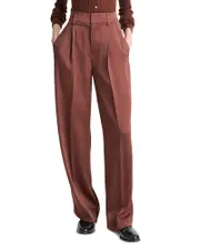 Vince Satin Wide Leg Pants