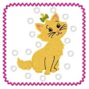 LACE UP Animals, Quilting Blocks, Machine Embroidered, 10 Designs, 12 squares