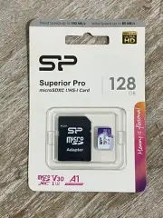 Silicon Power 128GB Micro SD Card U3 SDXC microsdxc High Speed MicroSD Memory SD