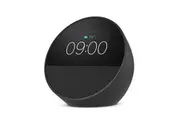 Amazon Echo Spot (2024) Smart Alarm Clock Speaker with Alexa - Black 2.83"
