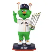 Orbit Houston Astros 2022 World Series Champions Bobblehead MLB Baseball
