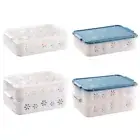 Egg Holders Storage Box Drawer, Egg Tray Fridge for Household