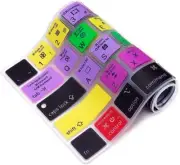 Shortcuts Silicone Keyboard Cover for MacBook Pro 13 M1 M2 14 16 f Mac OS/MacOS