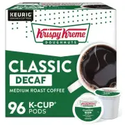 Classic Decaf, Single-Serve Keurig K-Cup Pods, Medium Roast Coffee, 96 Count