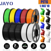 10Rolls Petg Filament 175Mm 3D Printing No Bubbles No Drawing Smooth Multiple Co