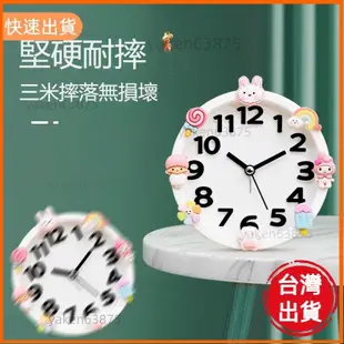 高CP值📣HelloKitty粉色掛鐘 超靜音 石英鐘 質感時鐘 滑動式指針 時鐘 客廳時鐘 高顏值鐘錶