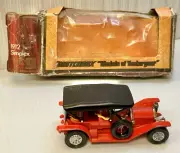 Vintage Matchbox Models Yesteryear Y-9 1912 Simplex & Original Box Antique Auto