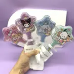 三麗鷗 KUROMI MELODY CINNAMOROLL POCHACCO HELLO KITTY 星形亮片流沙美髮梳