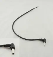 10x 3.5x 1.35mm DC Power Male Plug Right Angle Connector Socket Cord Cable 30cm