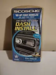 Scosche FD2080 Stereo Dash Install Kit Harness Ford Lincoln Mercury 1995-2011