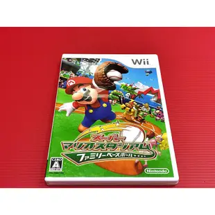 【大和魂電玩】Wii 超級瑪利歐棒球場 家庭棒球 {日版}編號:Y1