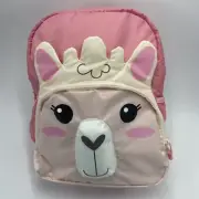 Firefly Outdoor Gear Izzie The Llama Kids Backpack Bag Pink 14" x 11" x 4.5" New